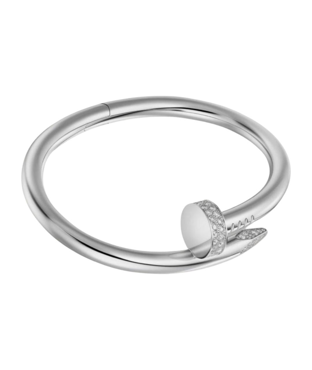 CARTIER Серебряный браслет из белого золота, фото 1
