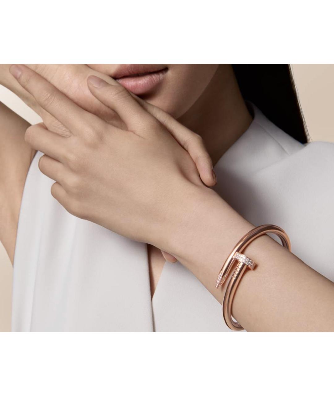 CARTIER Золотой браслет из розового золота, фото 4