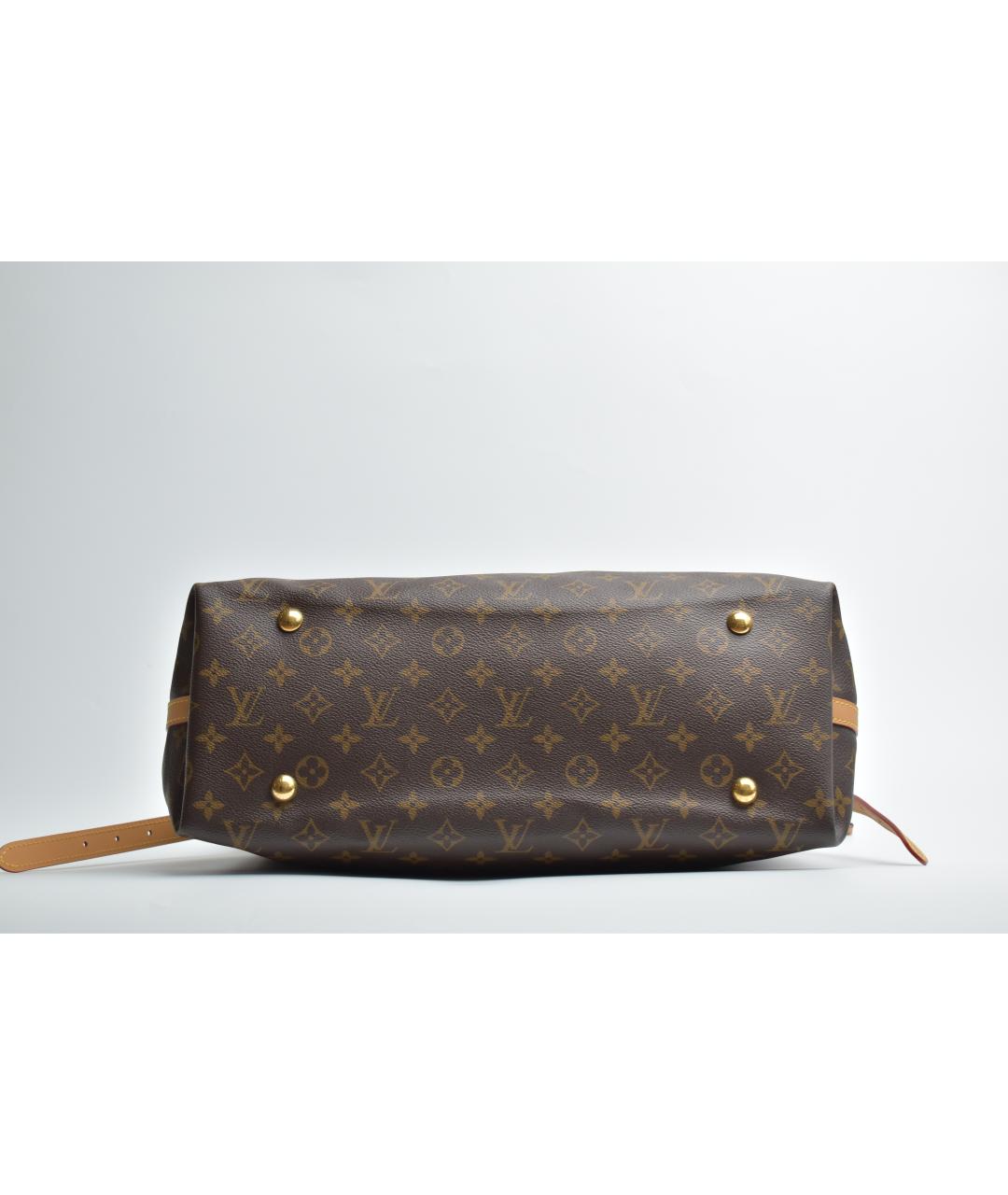 LOUIS VUITTON Коричневая сумка через плечо из канвы, фото 7