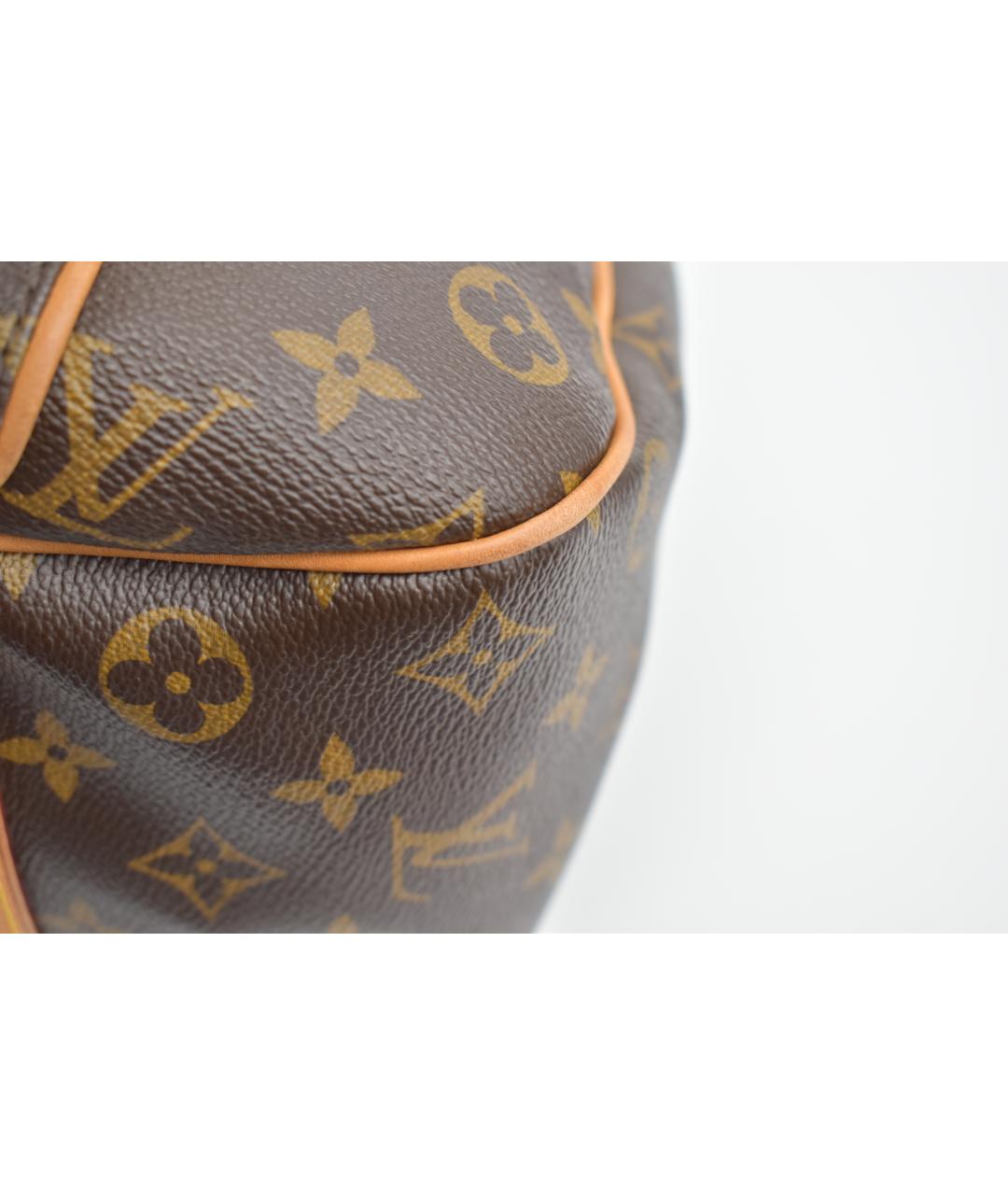 LOUIS VUITTON Коричневая сумка через плечо из канвы, фото 8