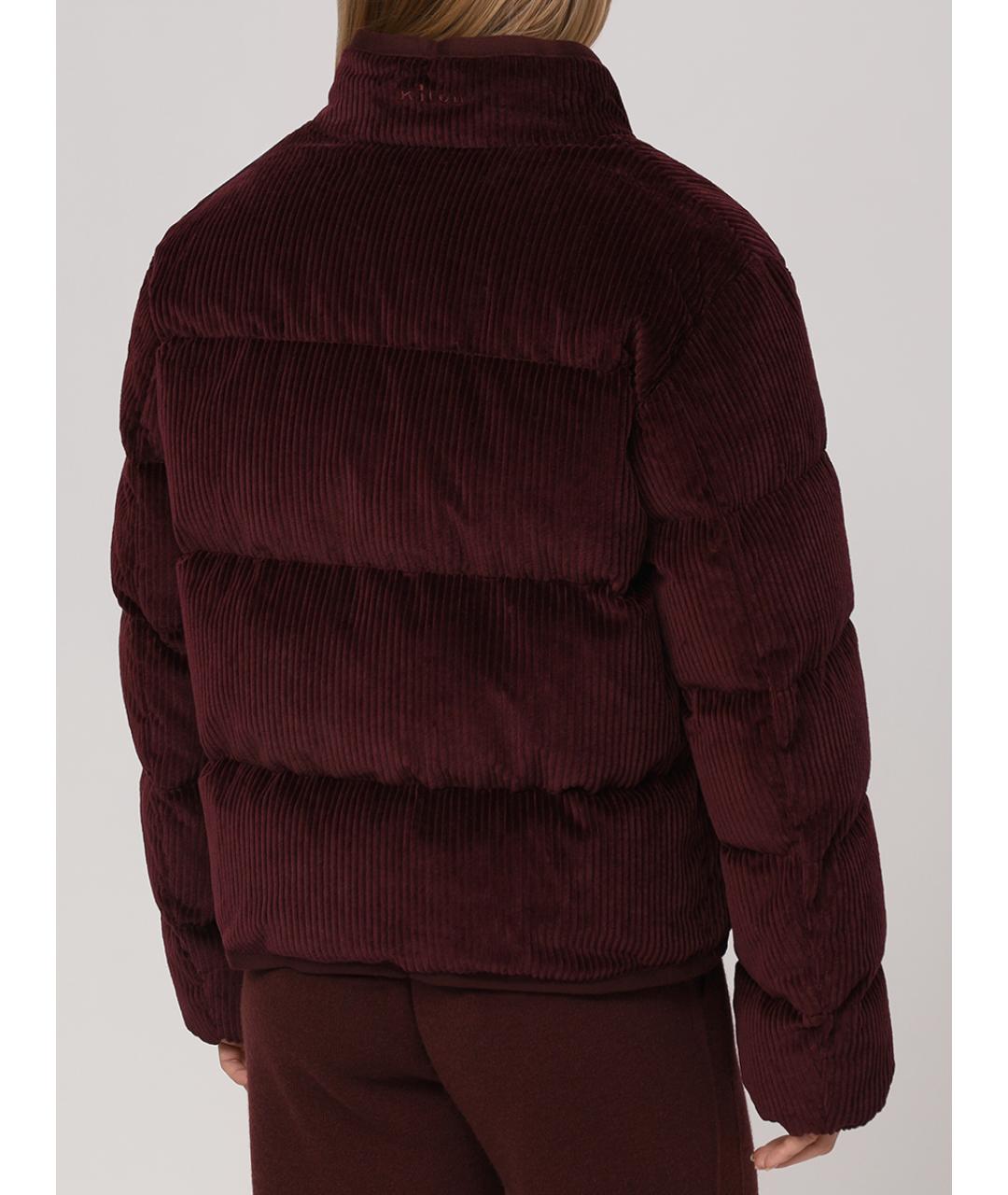 KITON Бордовый пуховик, фото 3