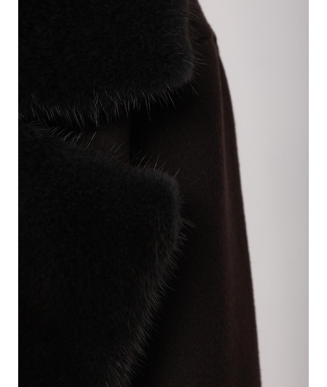 KITON Коричневое кашемировое пальто, фото 6