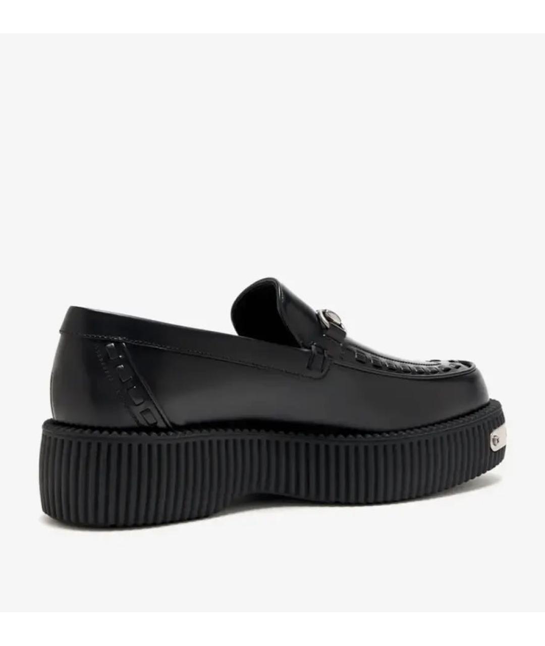 GUCCI Черные кожаные лоферы, фото 3