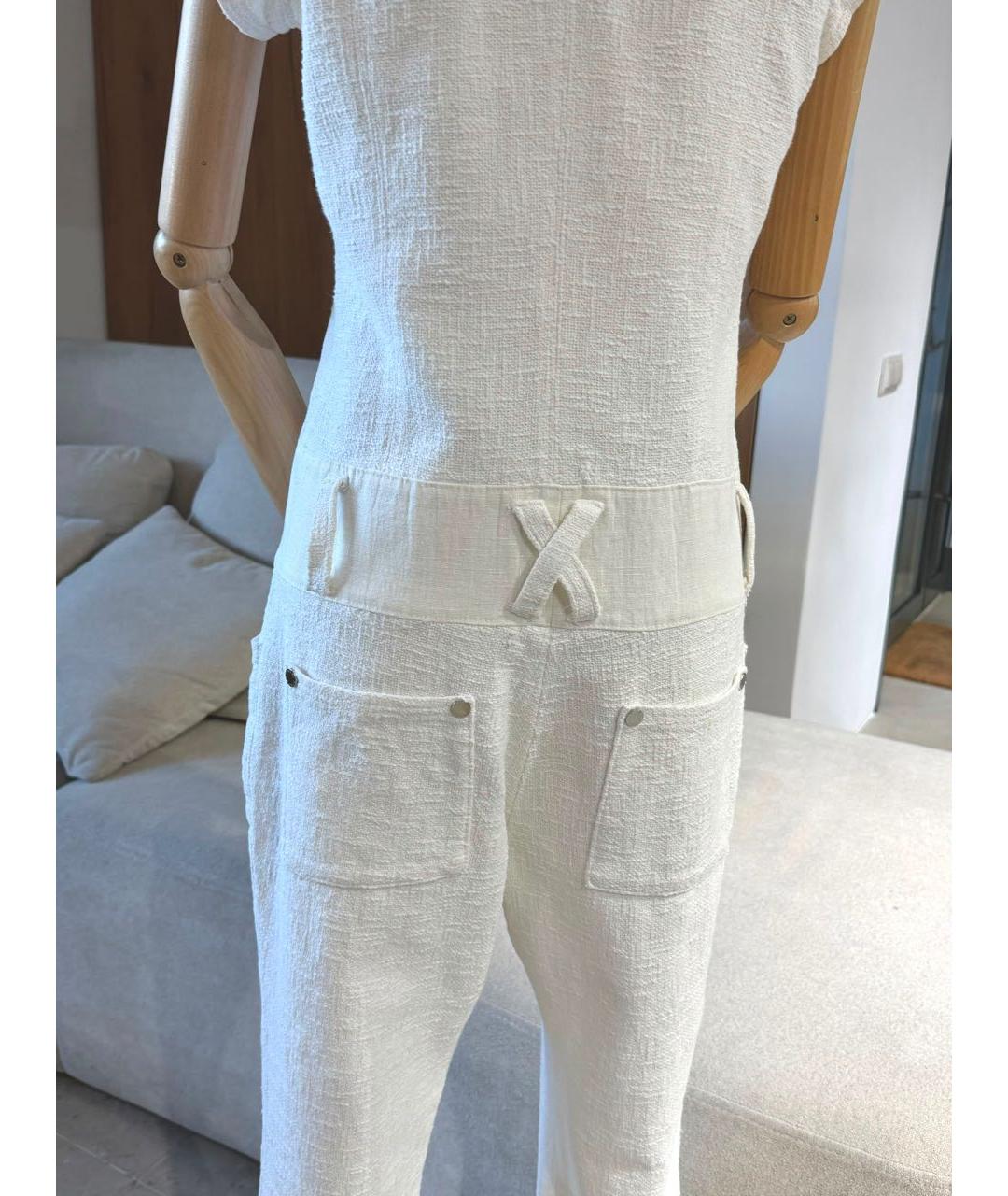 CHANEL Белый комбинезон, фото 3