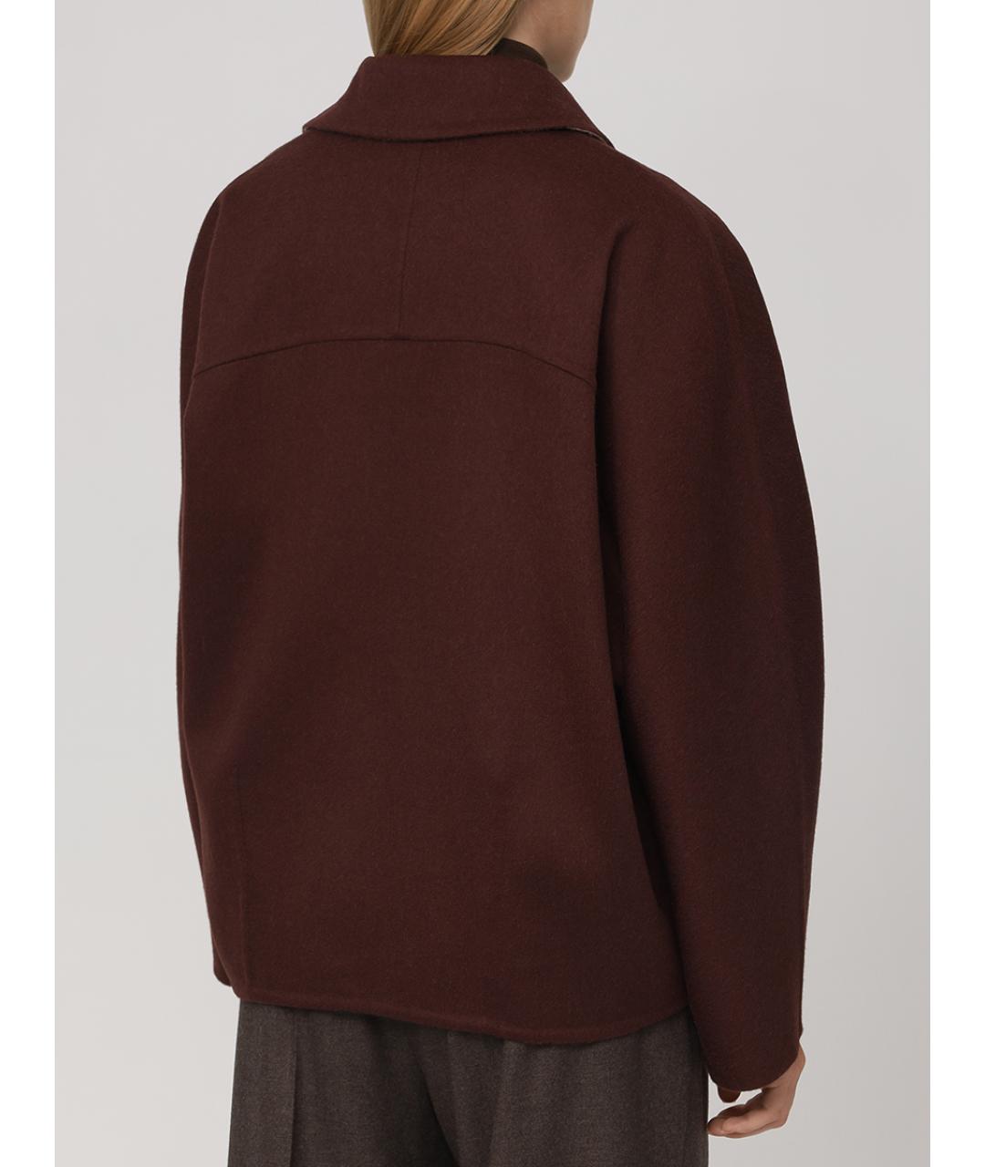 KITON Бордовая шерстяная куртка, фото 3