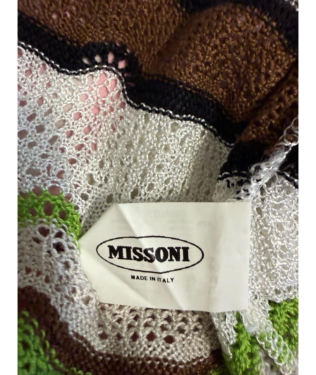 MISSONI Мульти вискозный кардиган, фото 5