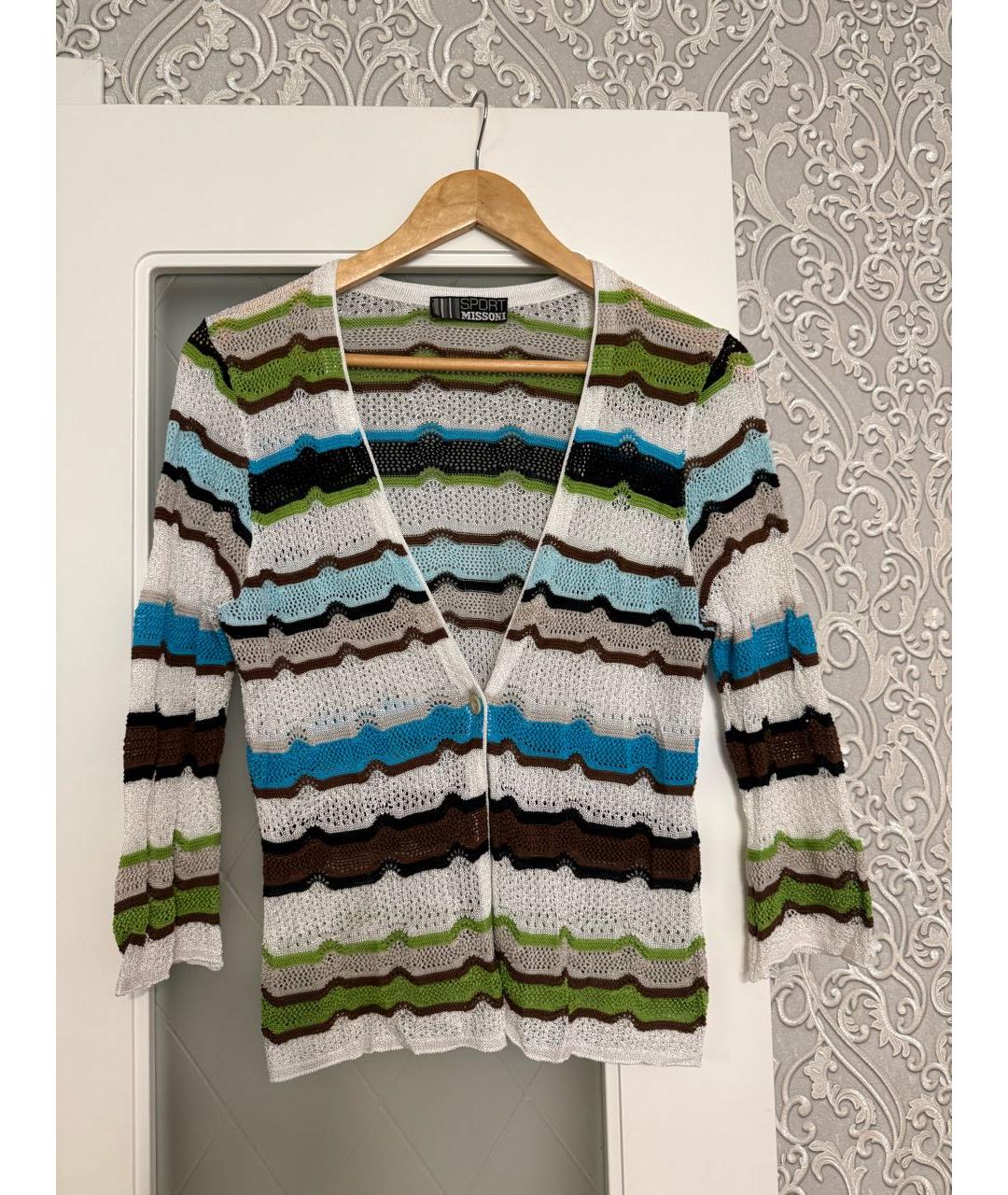 MISSONI Мульти вискозный кардиган, фото 7