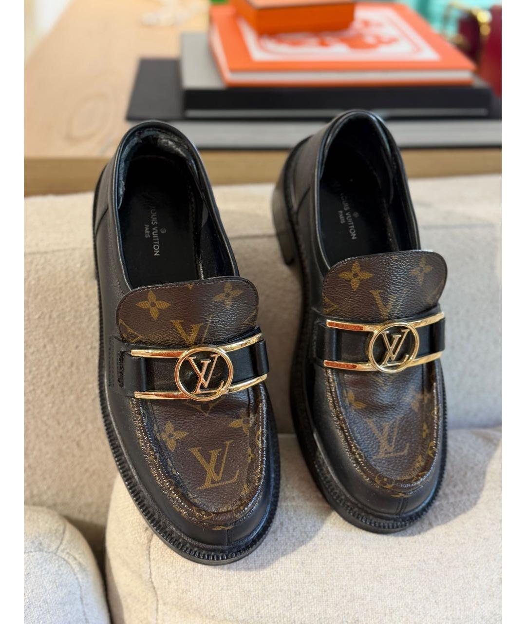 LOUIS VUITTON Мульти кожаные лоферы, фото 2