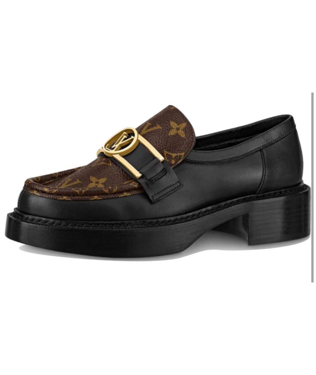 LOUIS VUITTON Мульти кожаные лоферы, фото 3