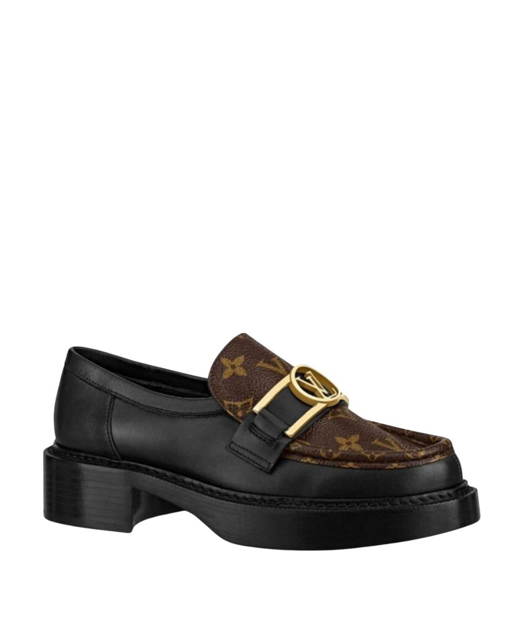 LOUIS VUITTON Мульти кожаные лоферы, фото 4