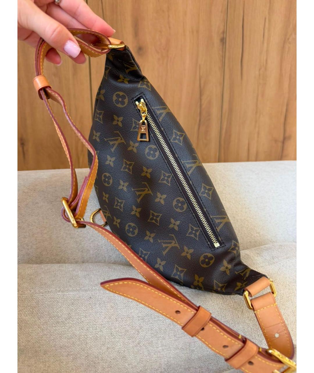 LOUIS VUITTON Мульти кожаная поясная сумка, фото 2