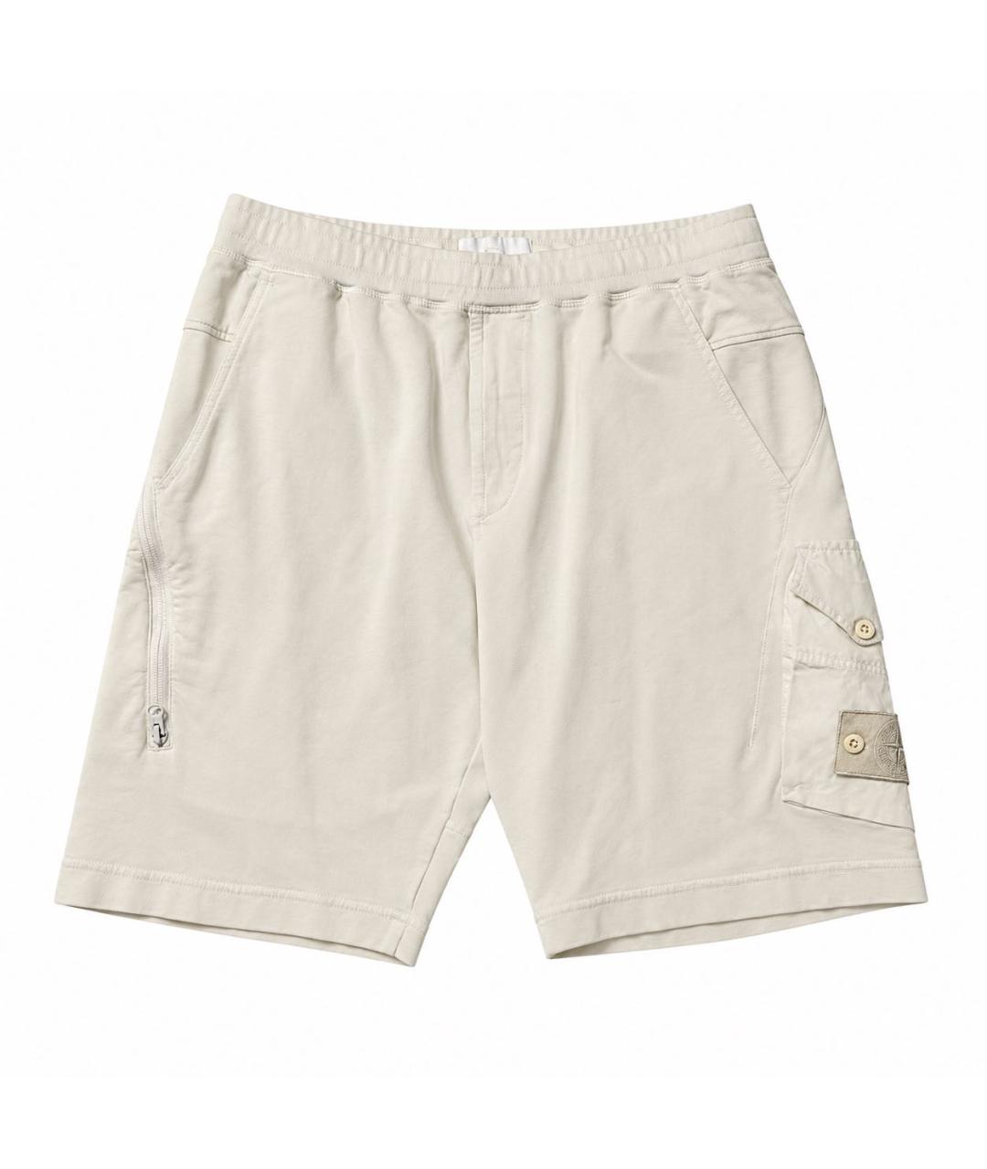 STONE ISLAND Хлопковые шорты, фото 6
