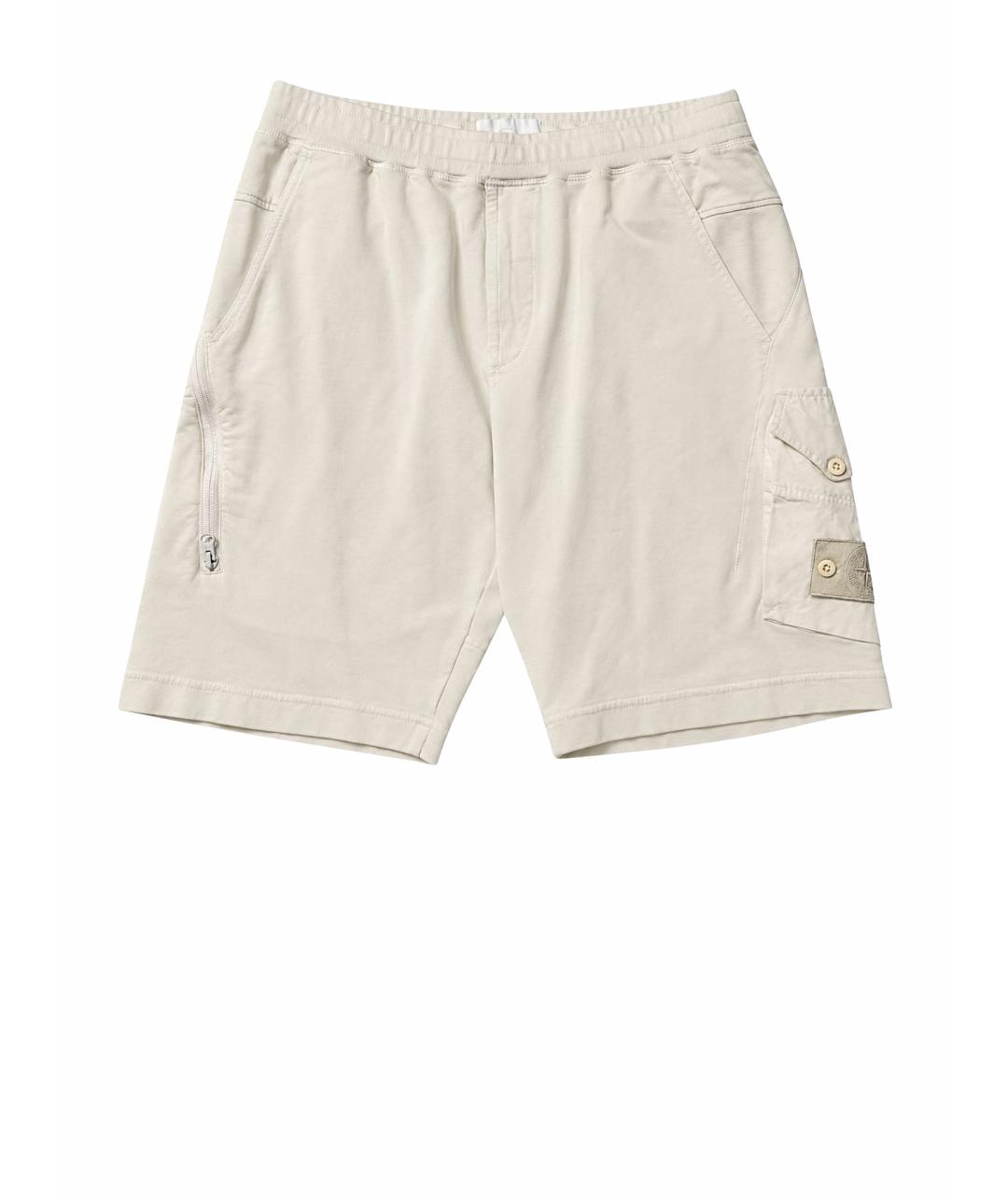 STONE ISLAND Хлопковые шорты, фото 1
