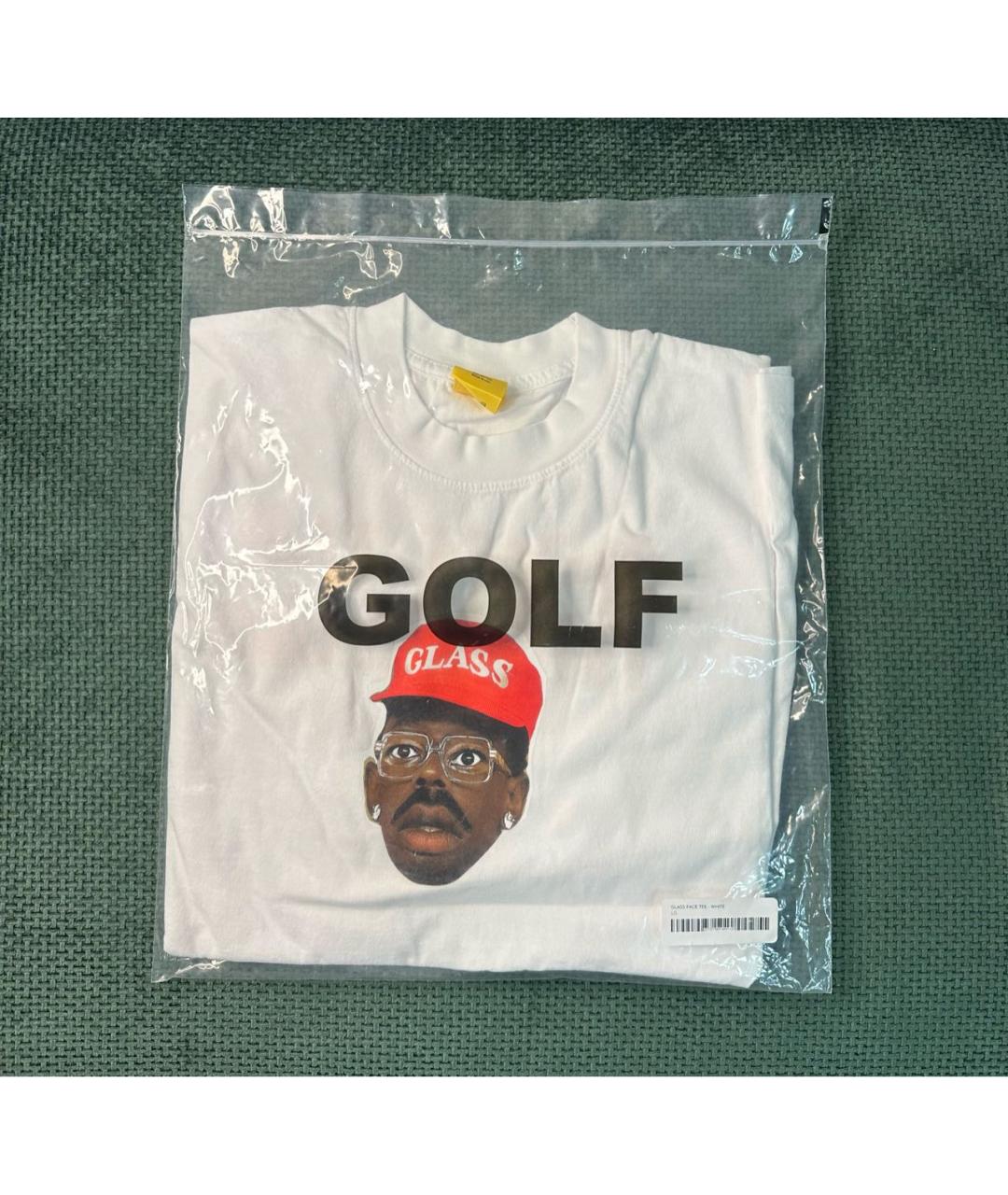 Golf Le Fleur Белая хлопковая футболка, фото 3