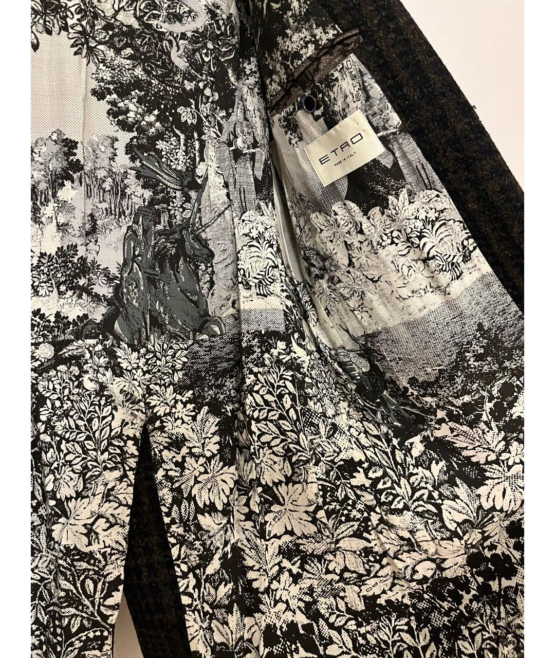 ETRO Мульти кашемировое пальто, фото 3