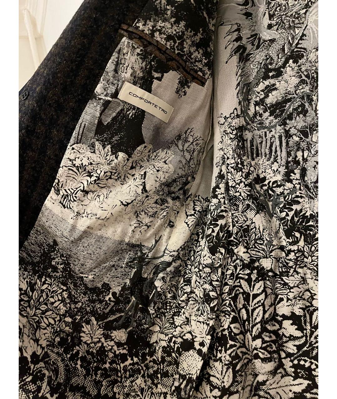 ETRO Мульти кашемировое пальто, фото 4
