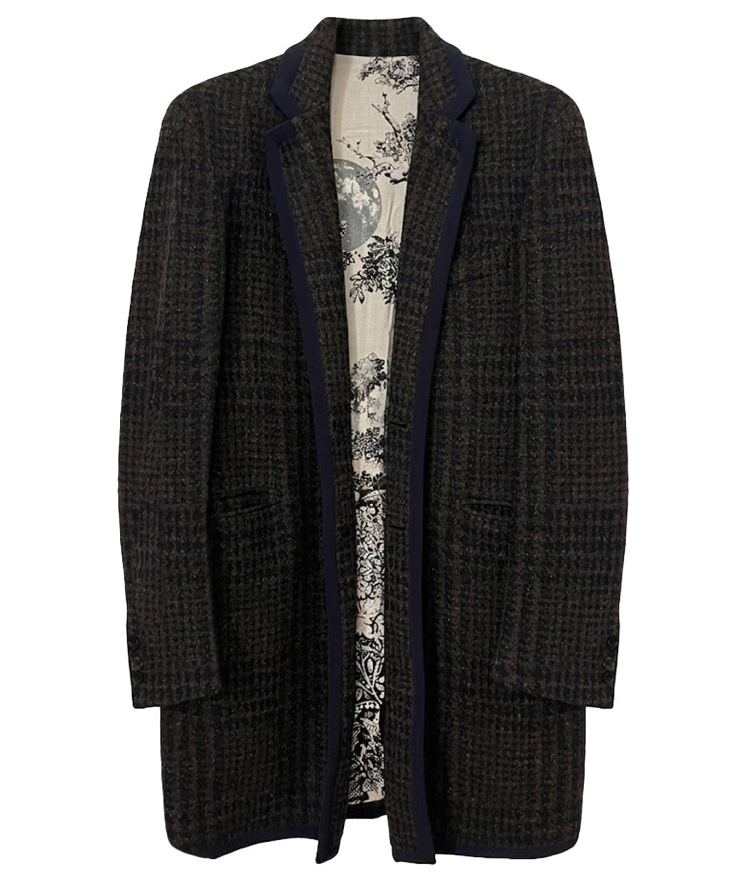 ETRO Мульти кашемировое пальто, фото 1