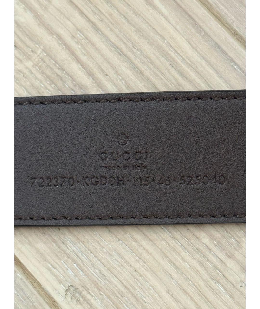 GUCCI Бежевый ремень, фото 7