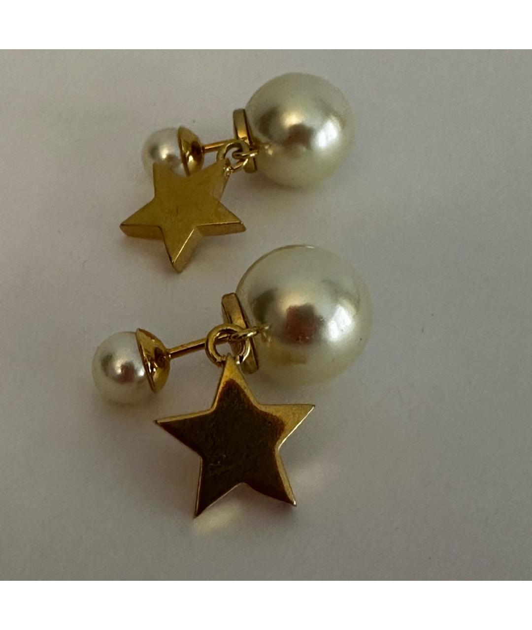 CHRISTIAN DIOR Золотые серьги, фото 5