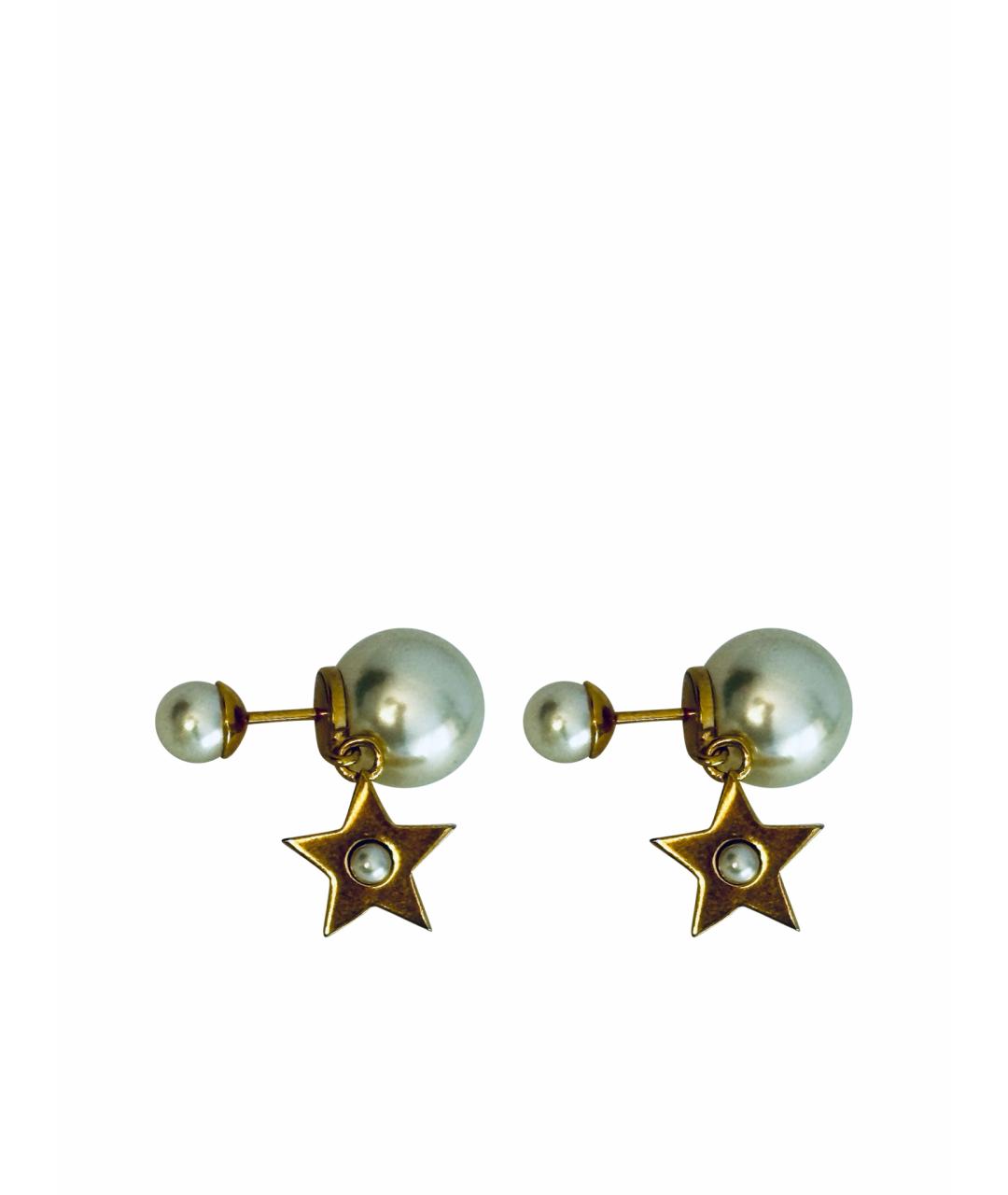 CHRISTIAN DIOR Золотые серьги, фото 1