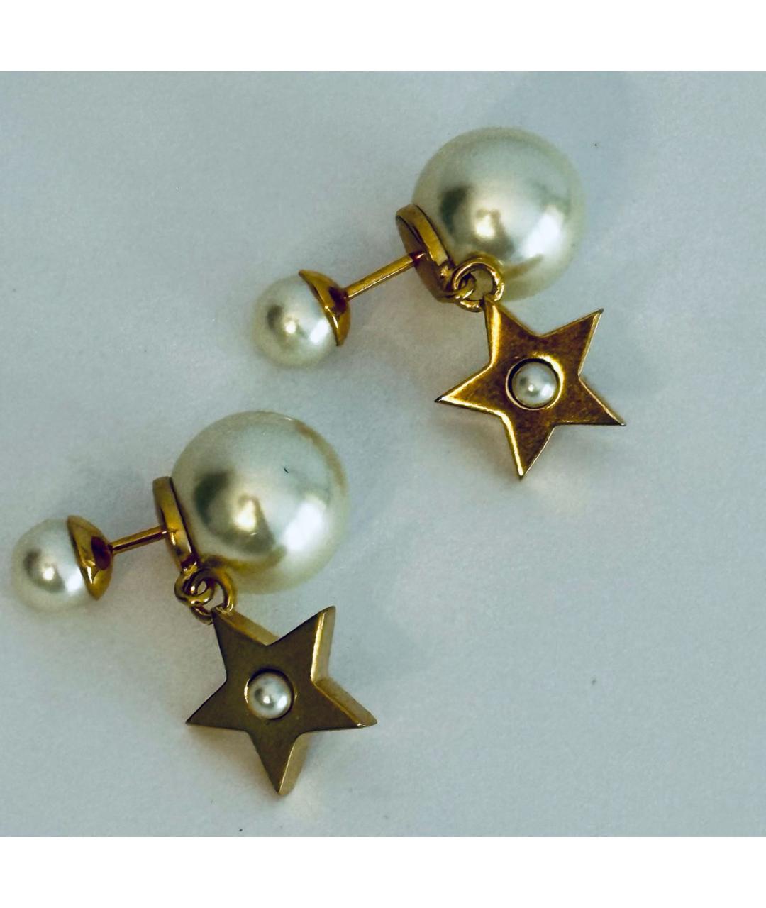 CHRISTIAN DIOR Золотые серьги, фото 9