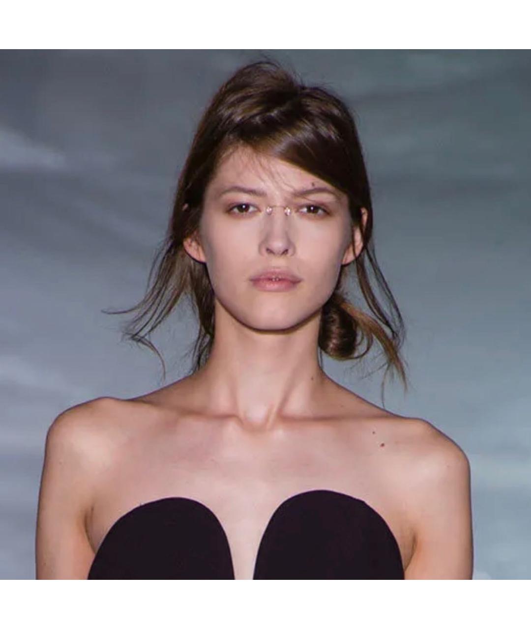 MAISON MARGIELA Золотые латунные серьги, фото 2