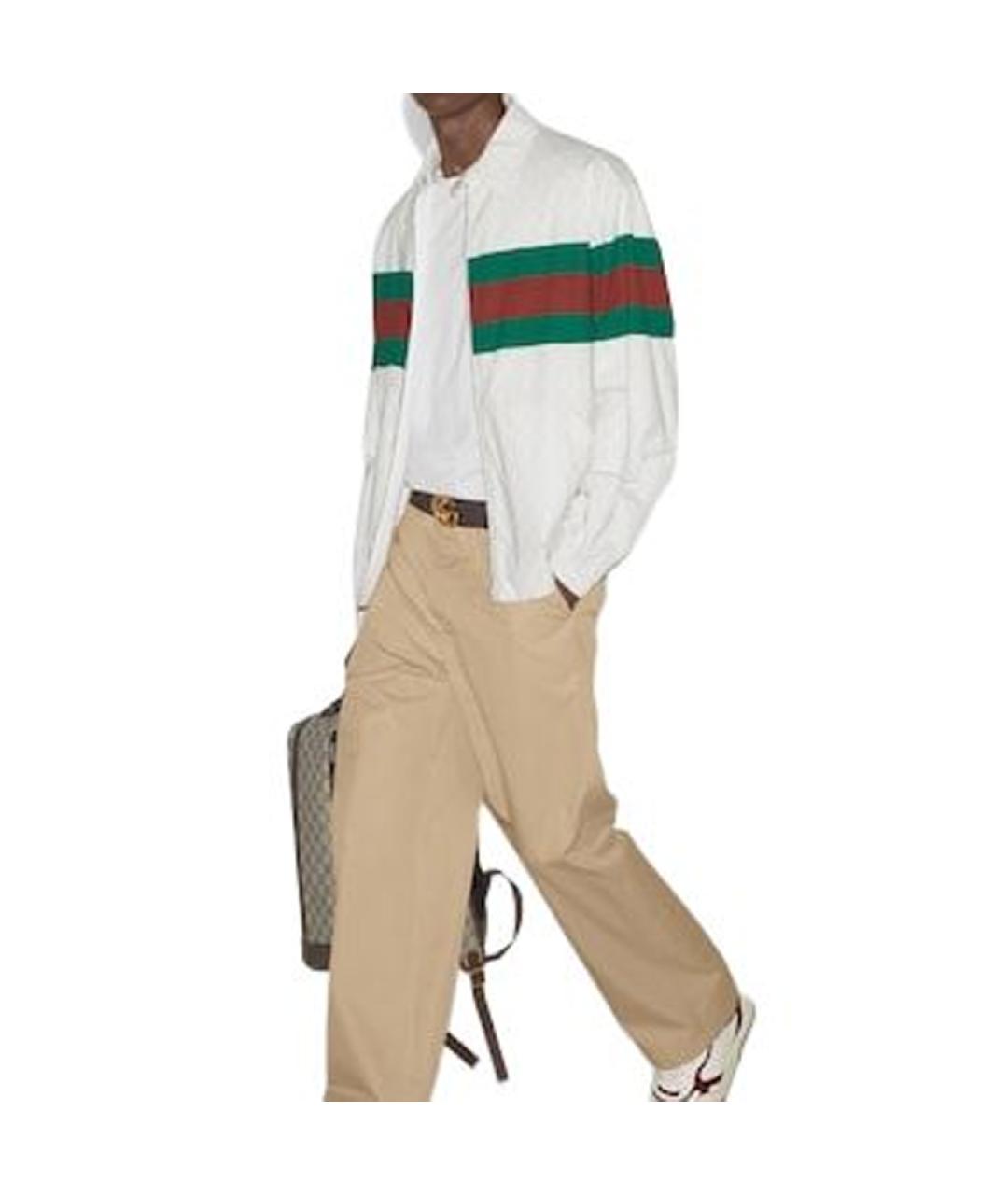 GUCCI Белая футболка, фото 5