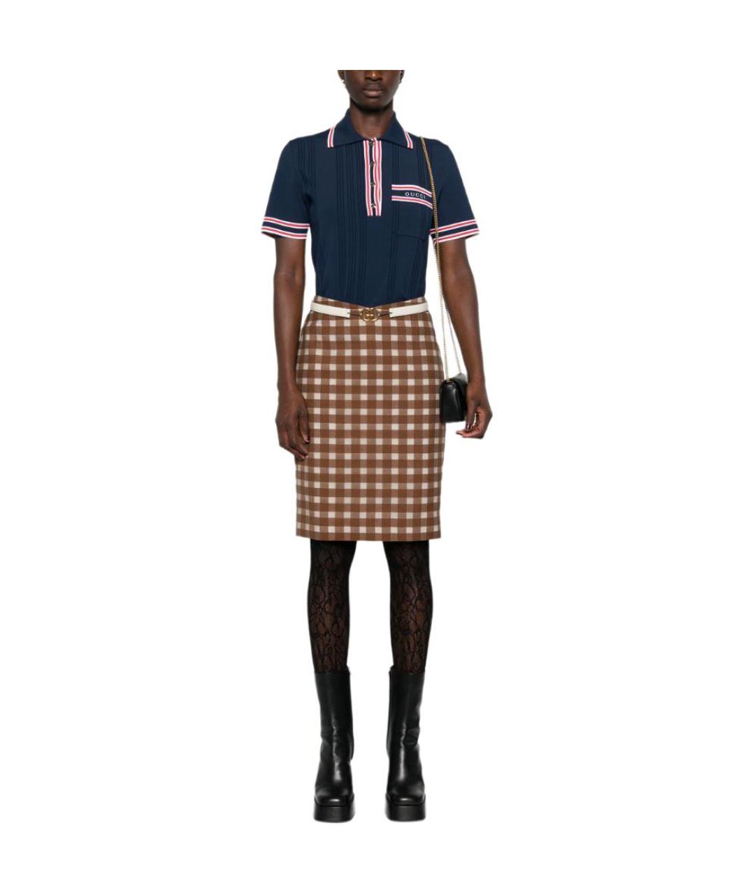 GUCCI Темно-синяя рубашка, фото 2