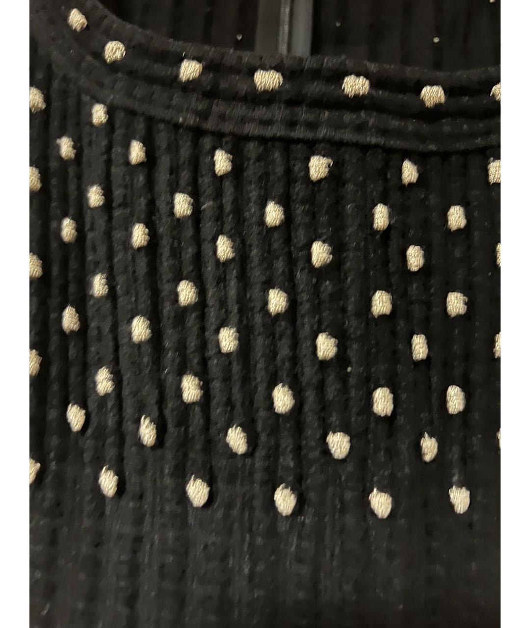 ALAIA Черное шерстяное повседневное платье, фото 4