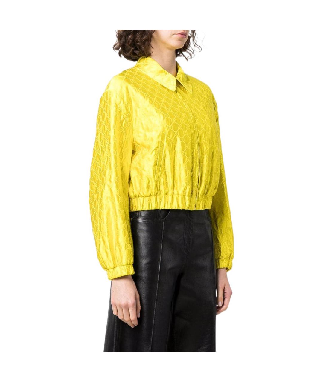 GUCCI Желтая куртка, фото 4