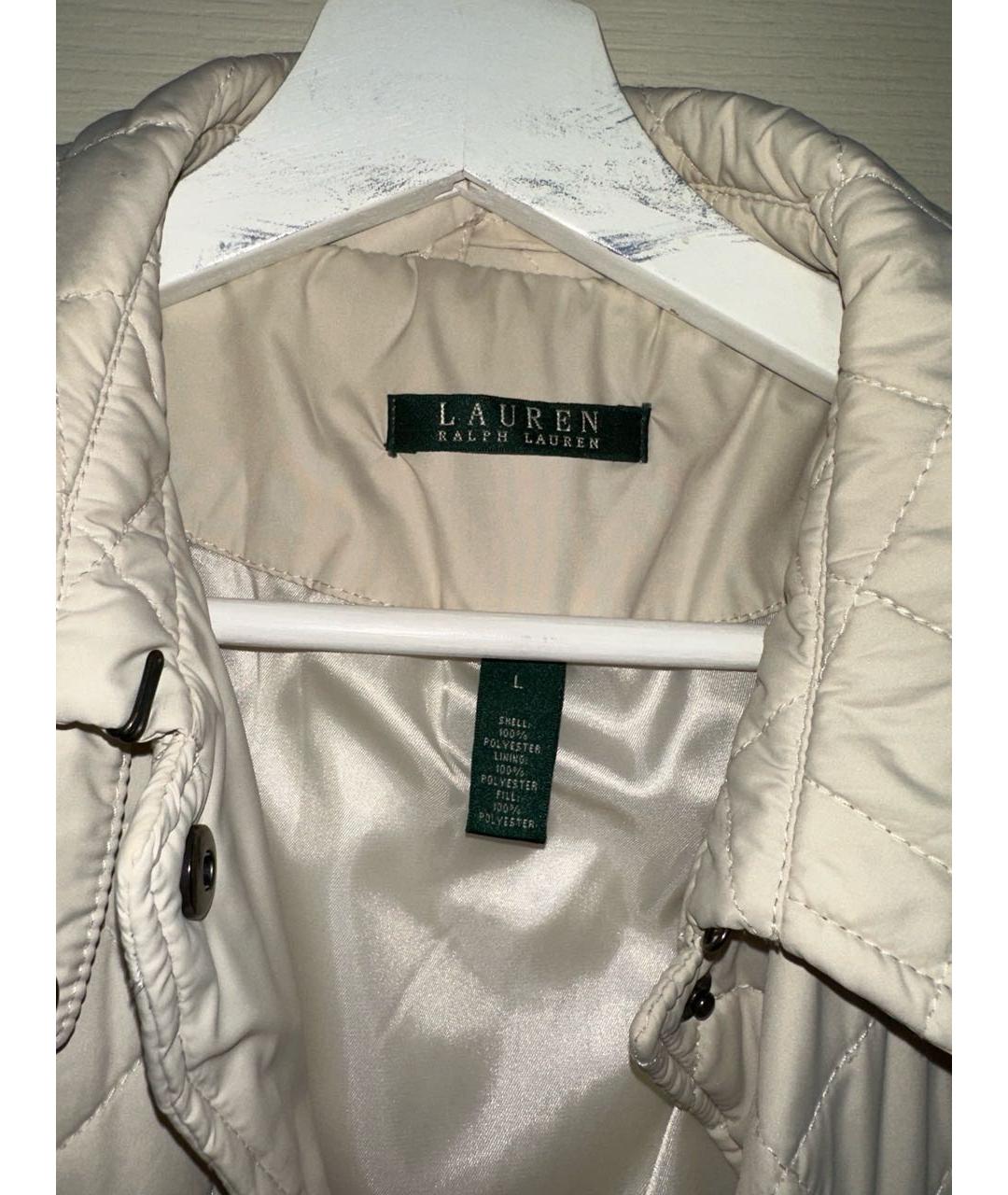RALPH LAUREN Бежевая куртка, фото 3