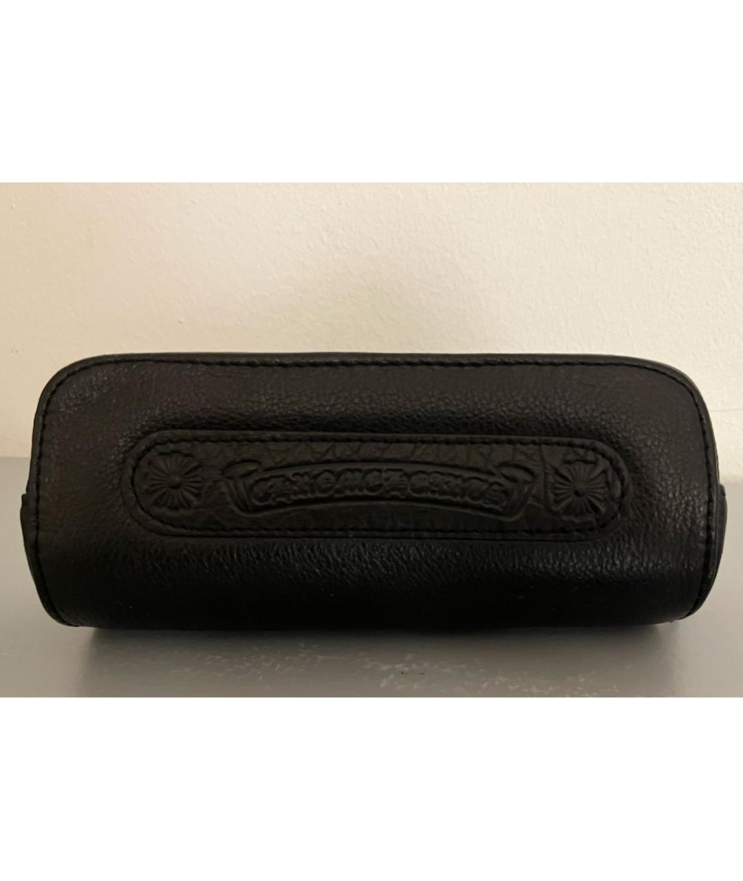 CHROME HEARTS Черные металлические солнцезащитные очки, фото 4