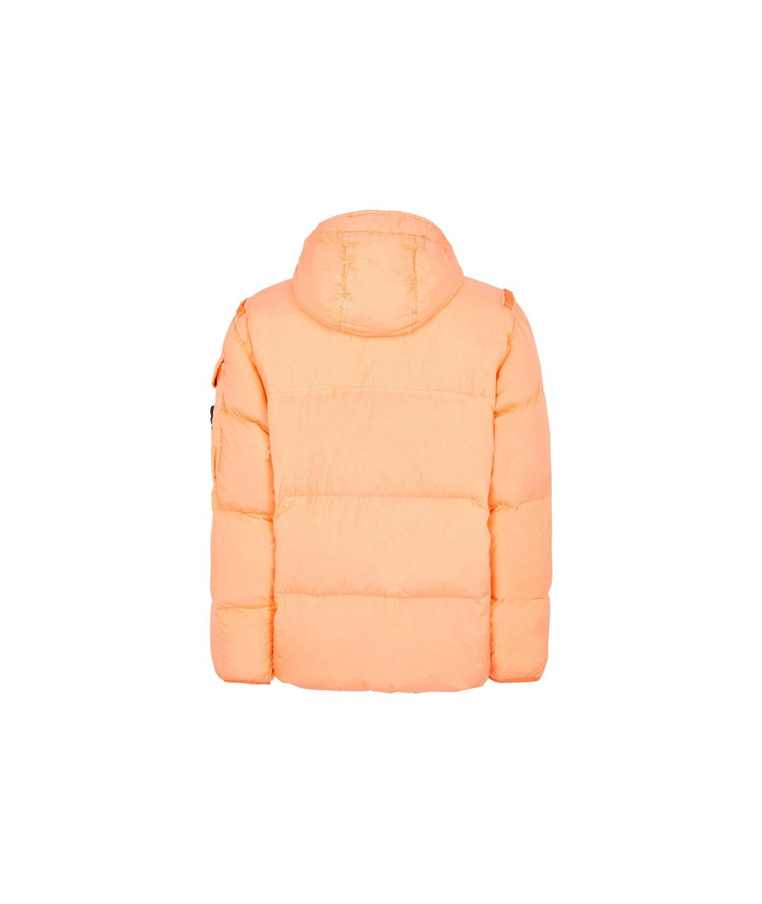 STONE ISLAND Розовый пуховик, фото 2