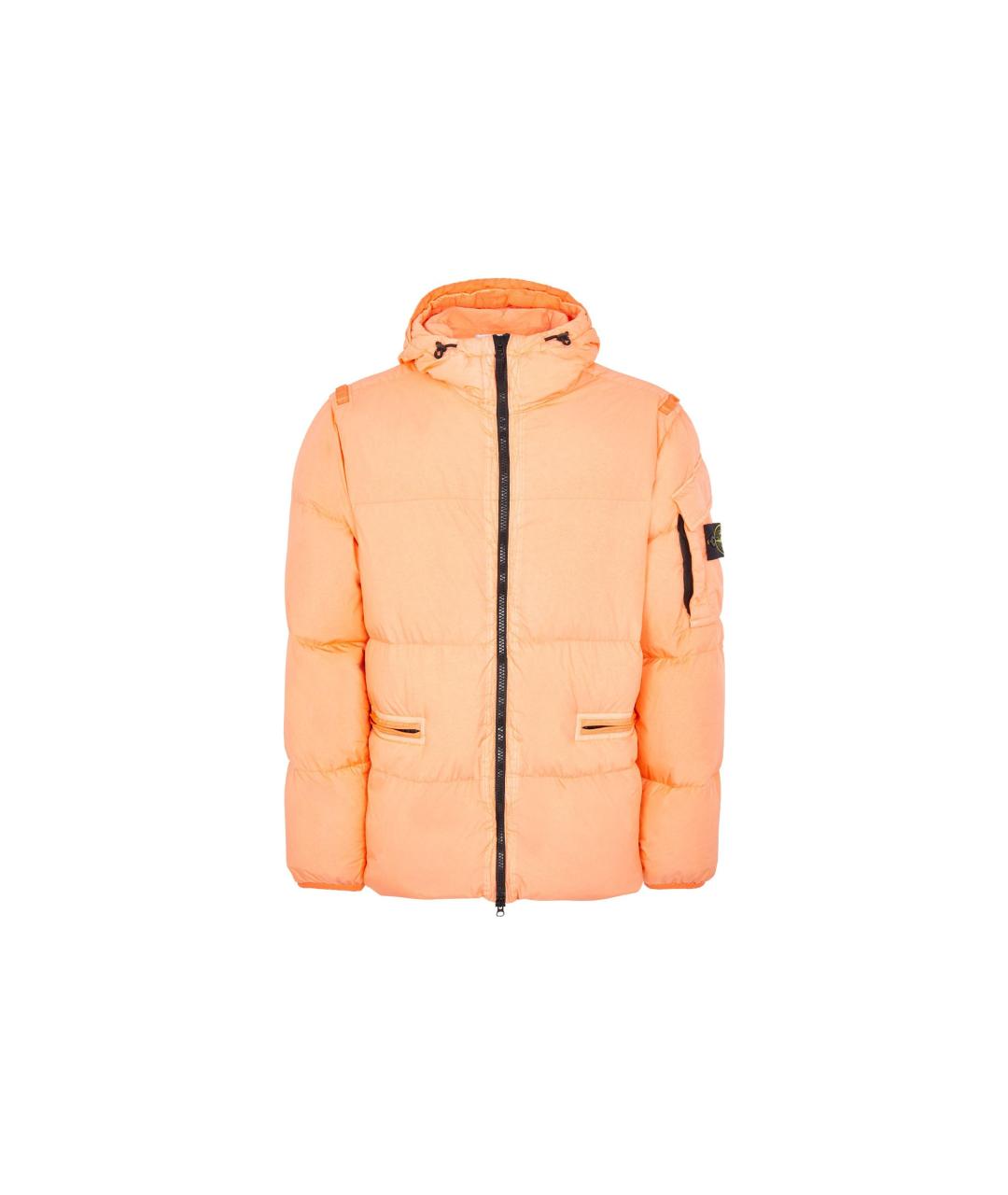 STONE ISLAND Розовый пуховик, фото 6