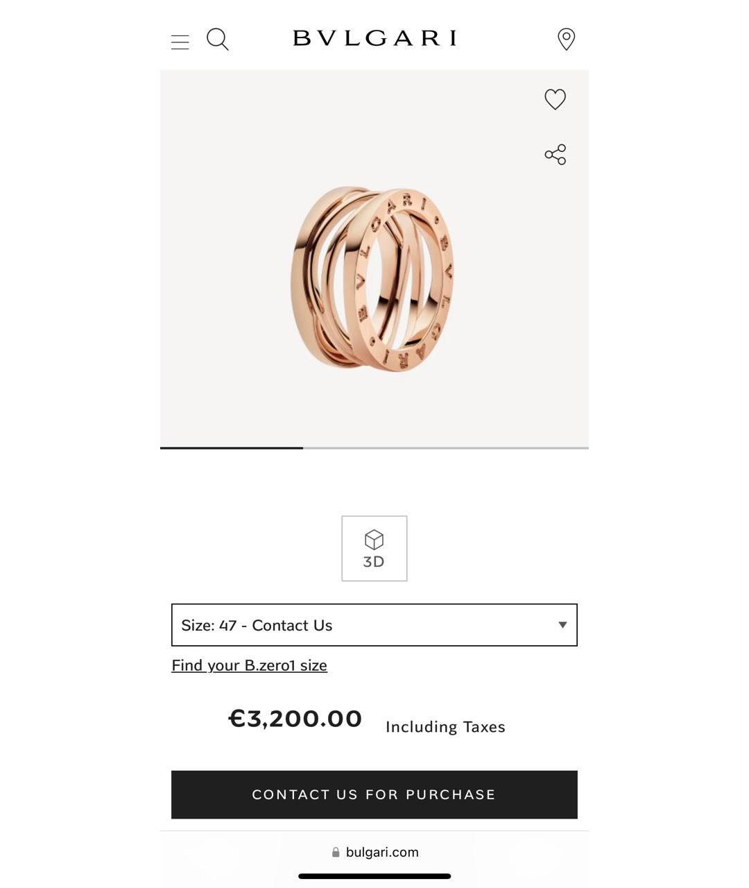 BVLGARI Золотое кольцо из розового золота, фото 5