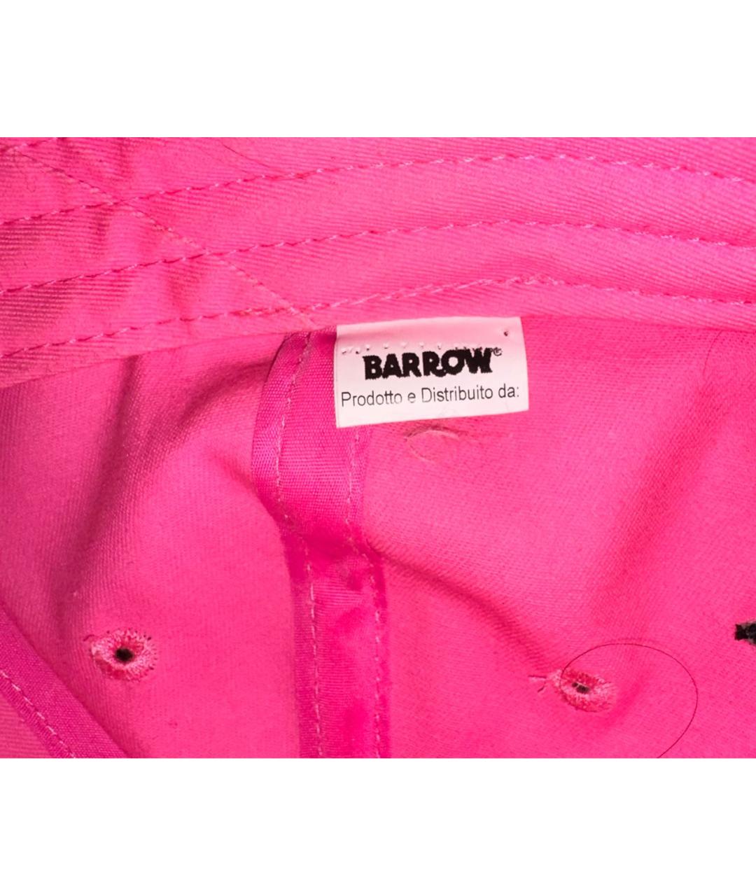 BARROW Розовая хлопковая кепка, фото 6