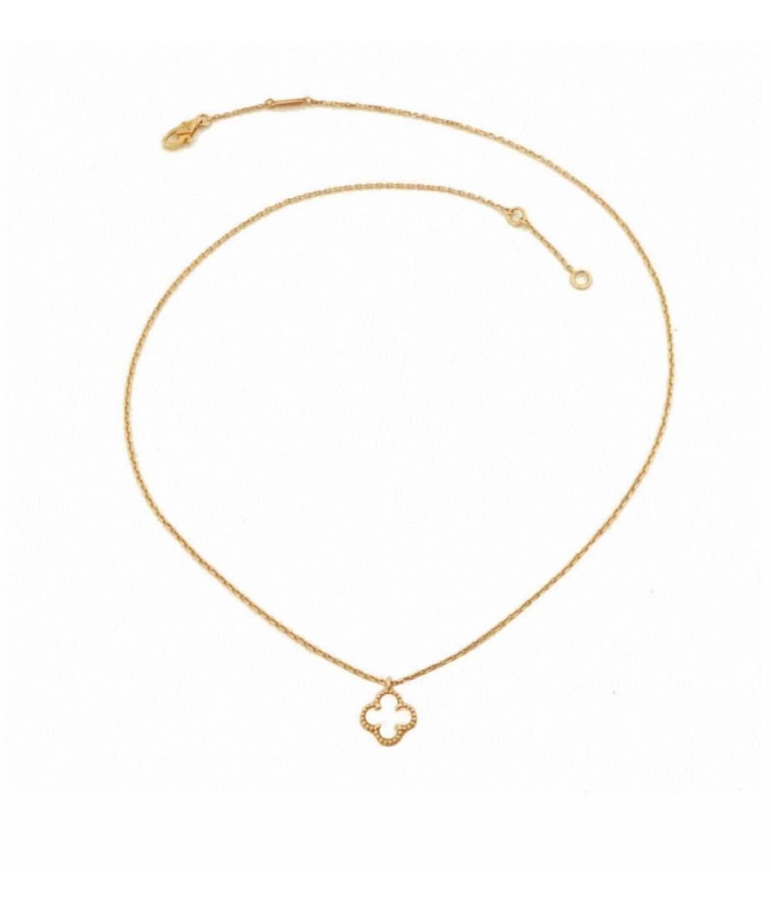 VAN CLEEF & ARPELS Золотое колье из желтого золота, фото 6
