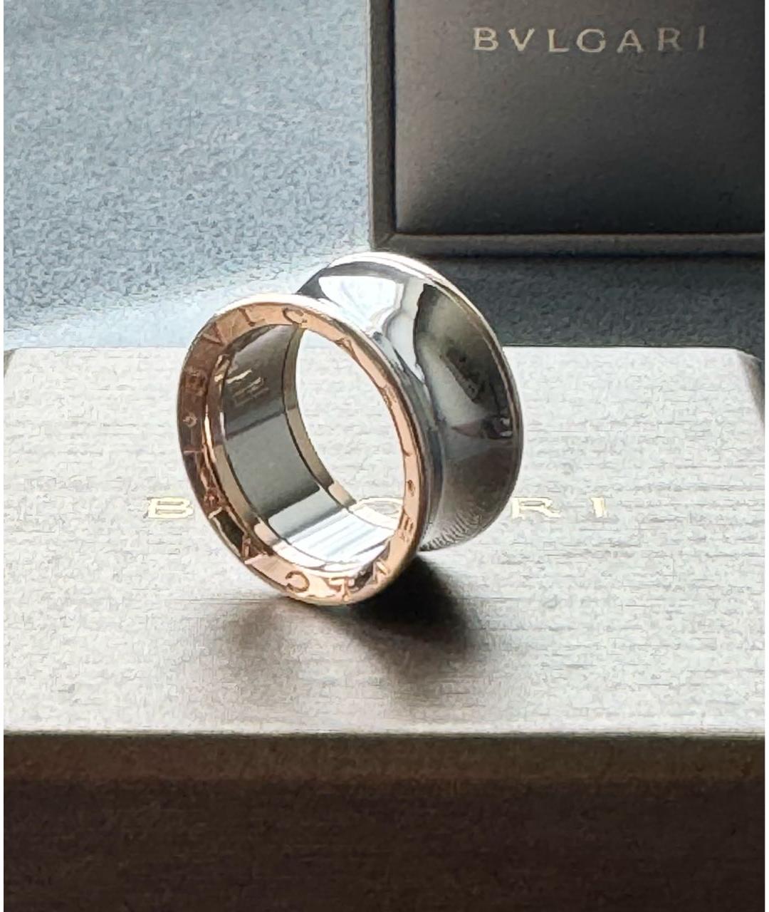 BVLGARI Серебряное кольцо из розового золота, фото 5