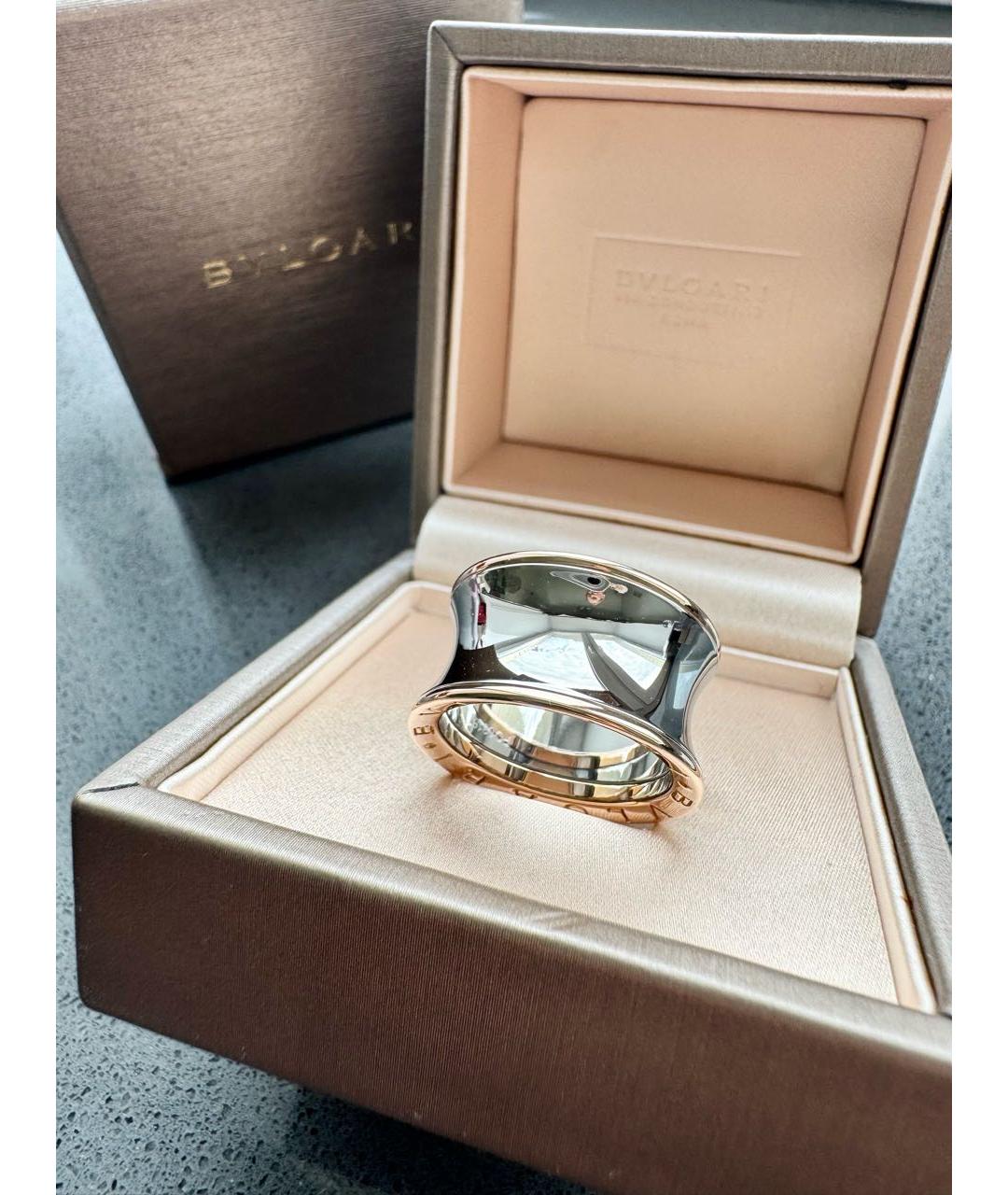 BVLGARI Серебряное кольцо из розового золота, фото 3