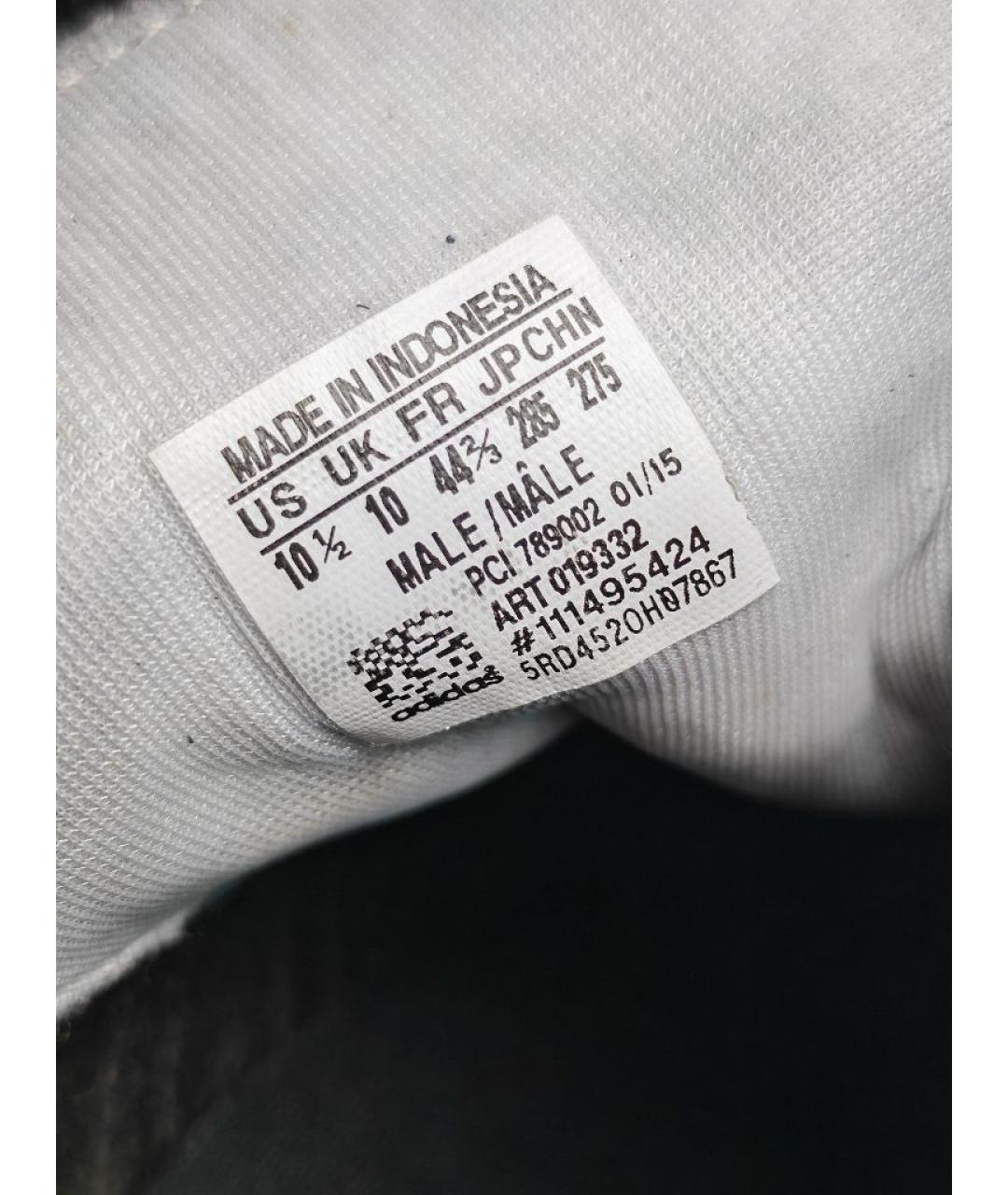 ADIDAS Темно-синие замшевые низкие кроссовки / кеды, фото 7