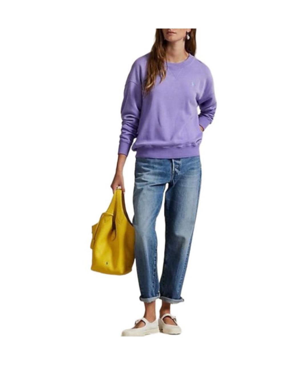 POLO RALPH LAUREN Фиолетовый джемпер / свитер, фото 2