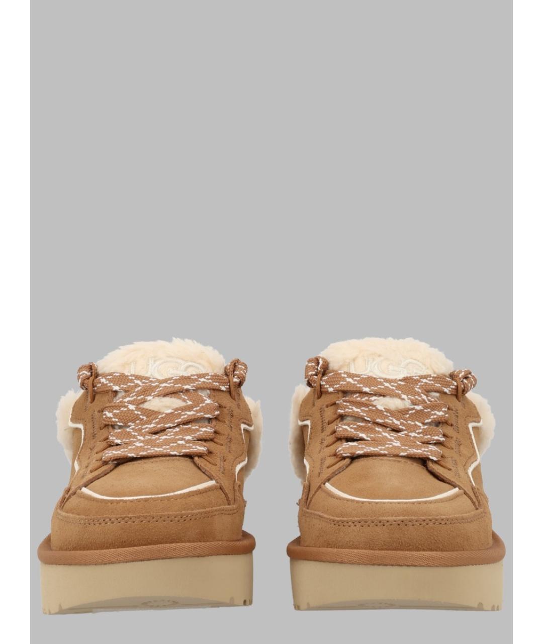 UGG Коричневые замшевые мюли, фото 2
