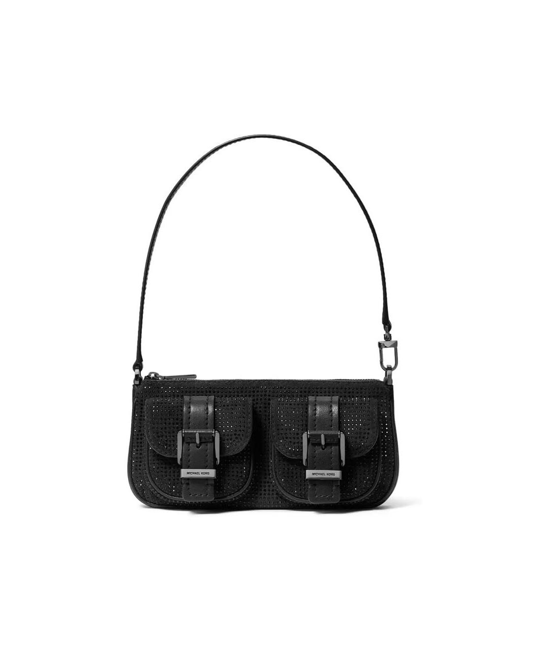 MICHAEL KORS Черная сумка через плечо, фото 6