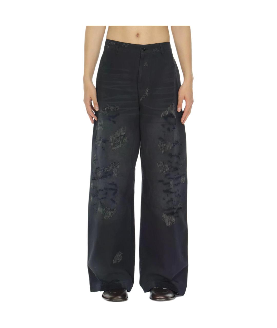ACNE STUDIOS Черные прямые джинсы, фото 3