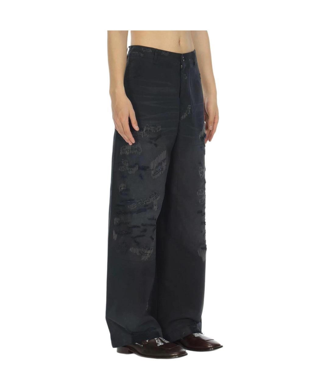 ACNE STUDIOS Черные прямые джинсы, фото 4