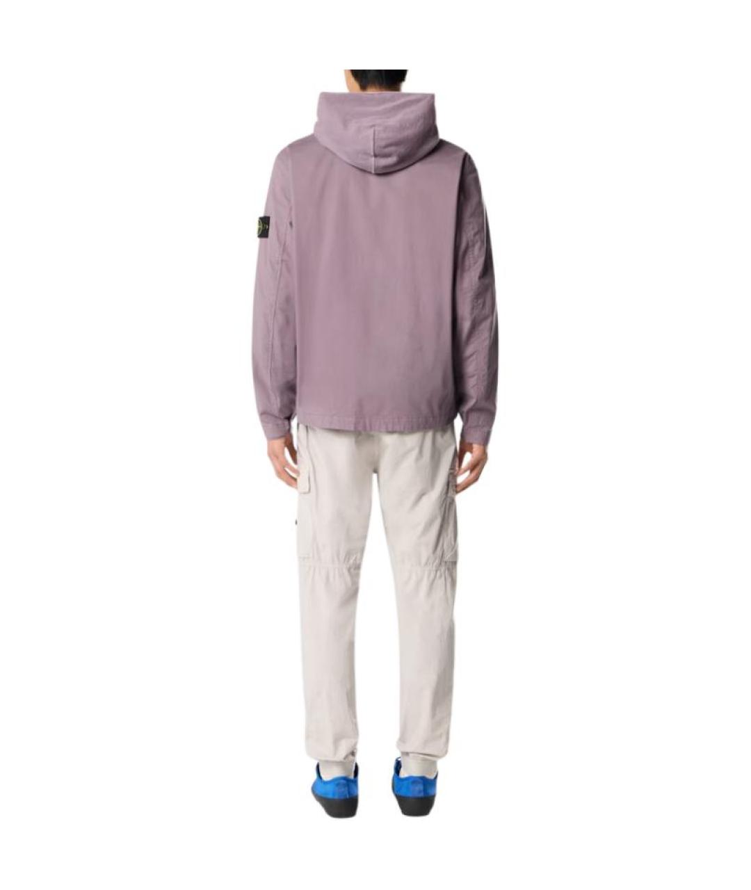 STONE ISLAND Фиолетовая куртка, фото 4