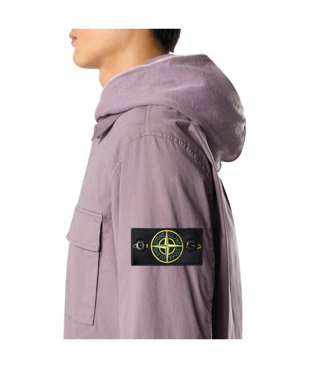STONE ISLAND Фиолетовая куртка, фото 5