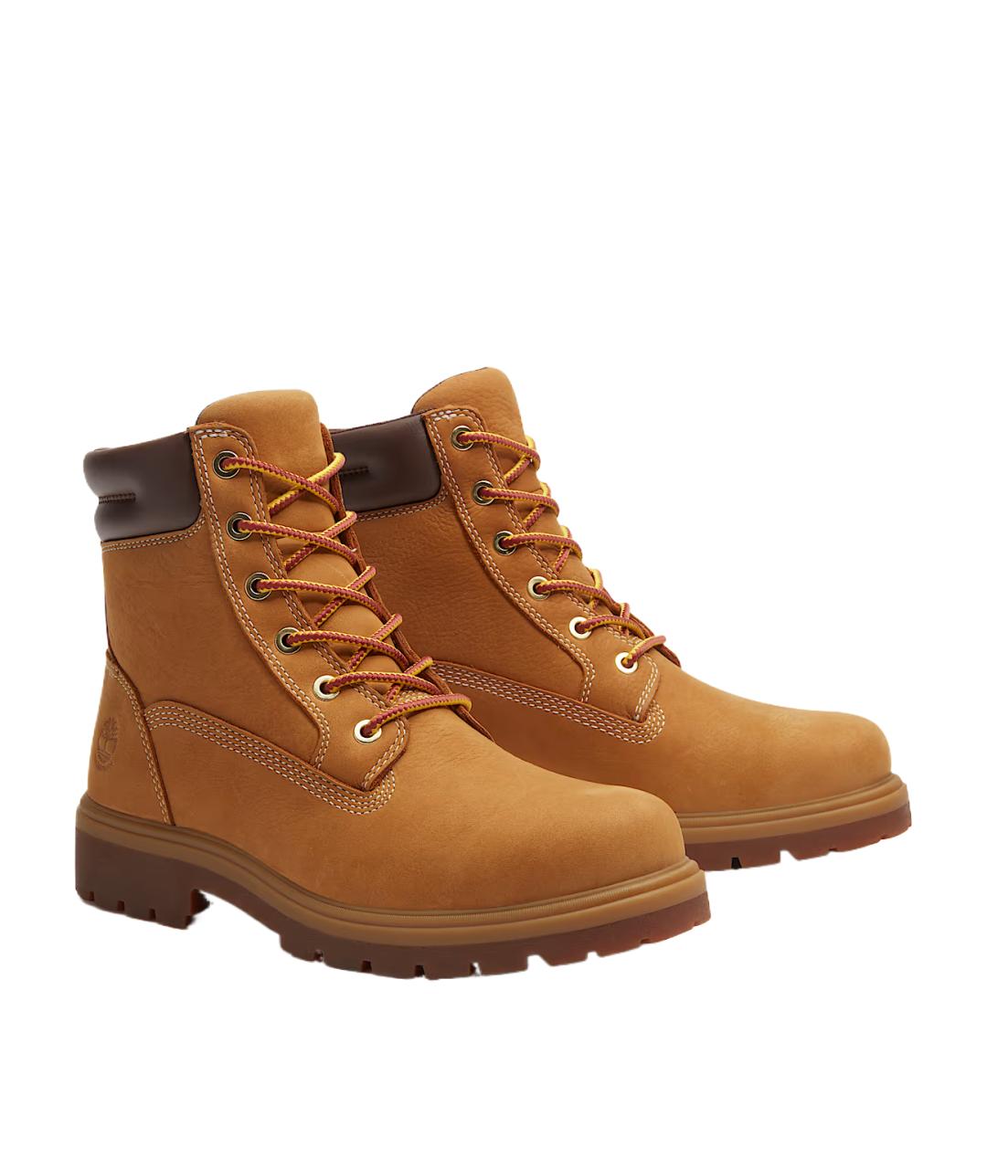 TIMBERLAND Коричневые кожаные ботинки, фото 4