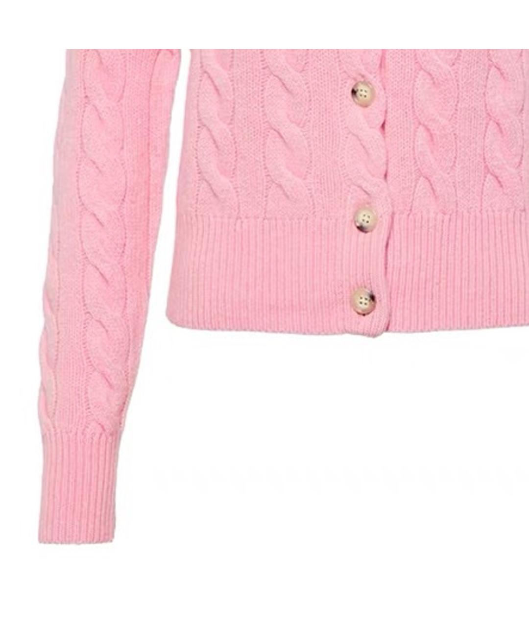 POLO RALPH LAUREN Розовый кардиган, фото 3
