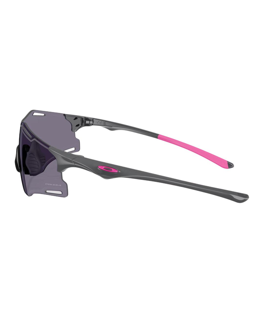 OAKLEY Серые пластиковые солнцезащитные очки, фото 3